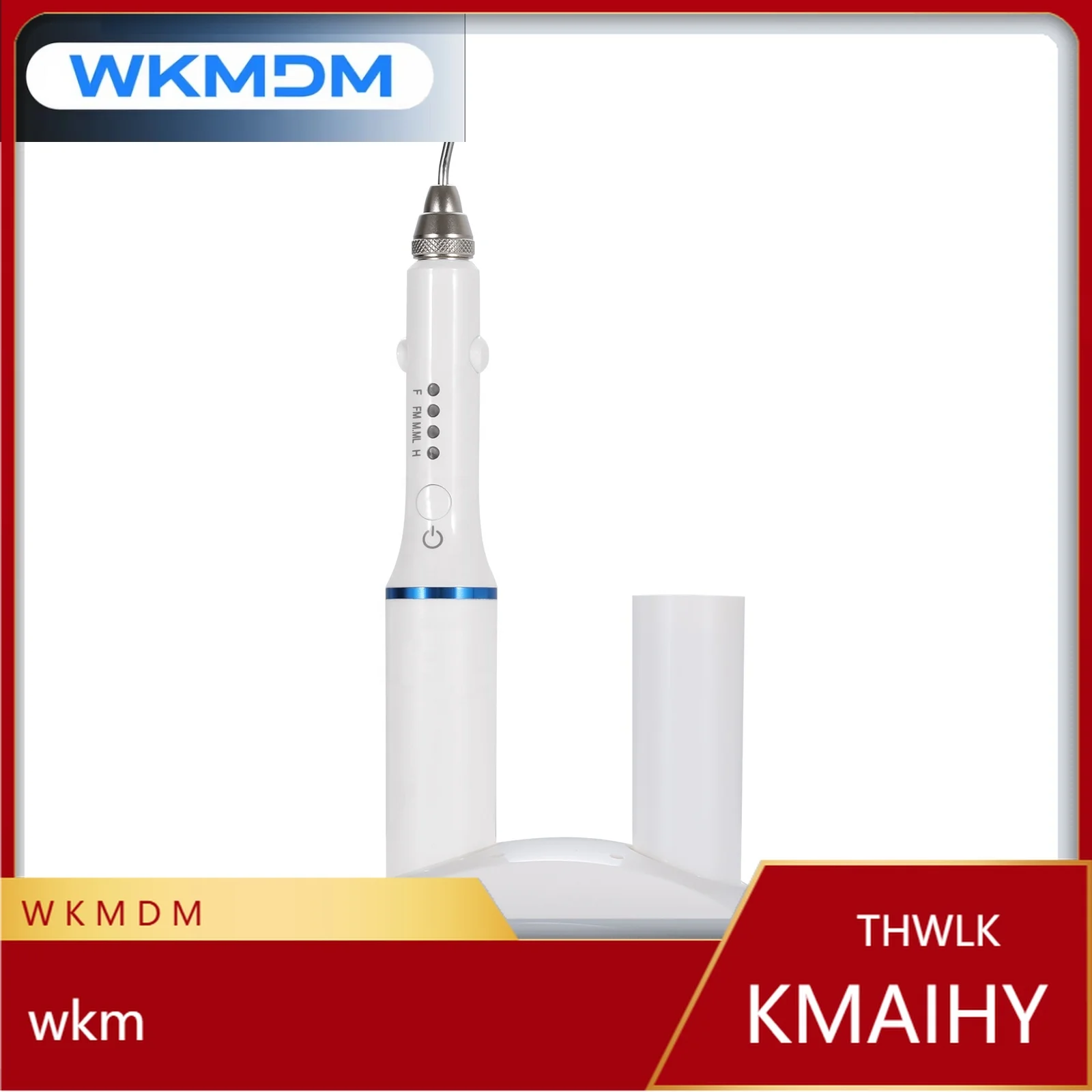 de ntal Gutta Percha Obturation Pen 2Second Heating Double Charging with 4 Endo Tips den tistry Tool Instrument