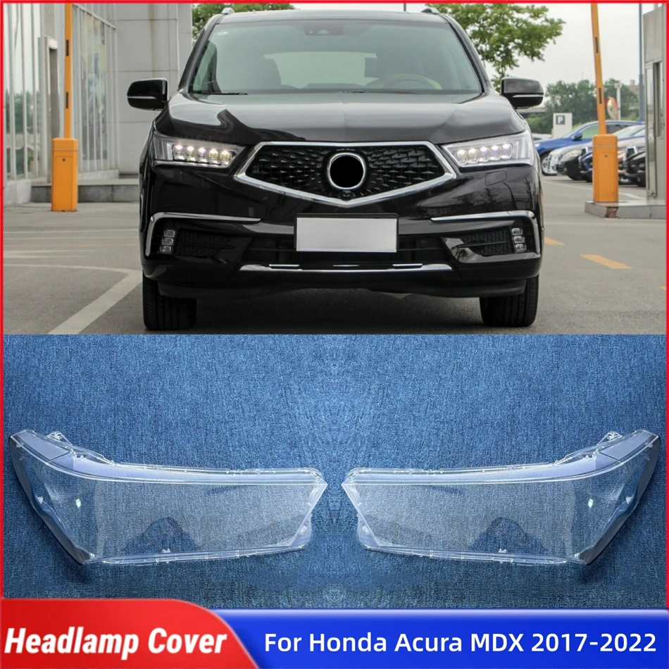 

Для Honda Acura MDX 2017-2022: Защитная крышка фары, корпус фары, линза передней фары, накладка на фару