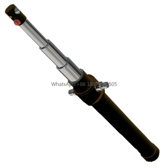 China Factory Supply 5 Stage Telescopic Hydraulic Cylinder For Dump Truck