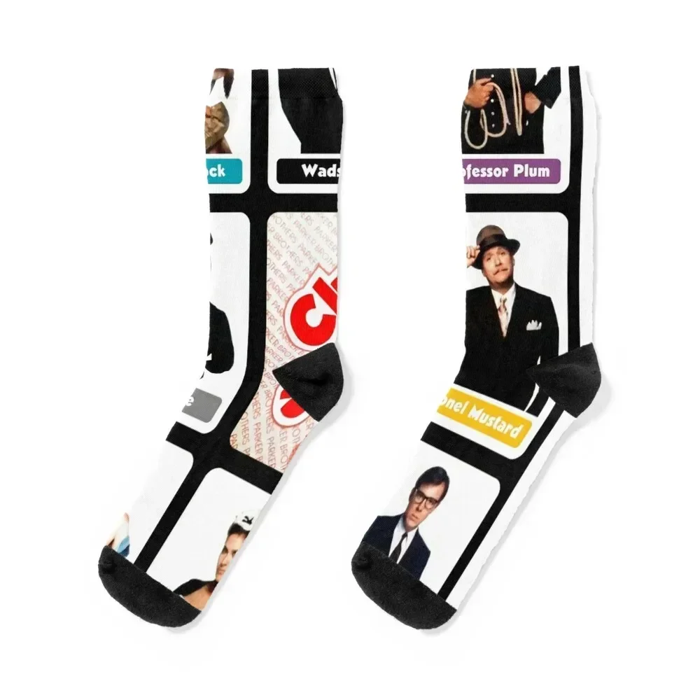 

Clue (1985) Socks winter hip hop crazy Ladies Socks Men's