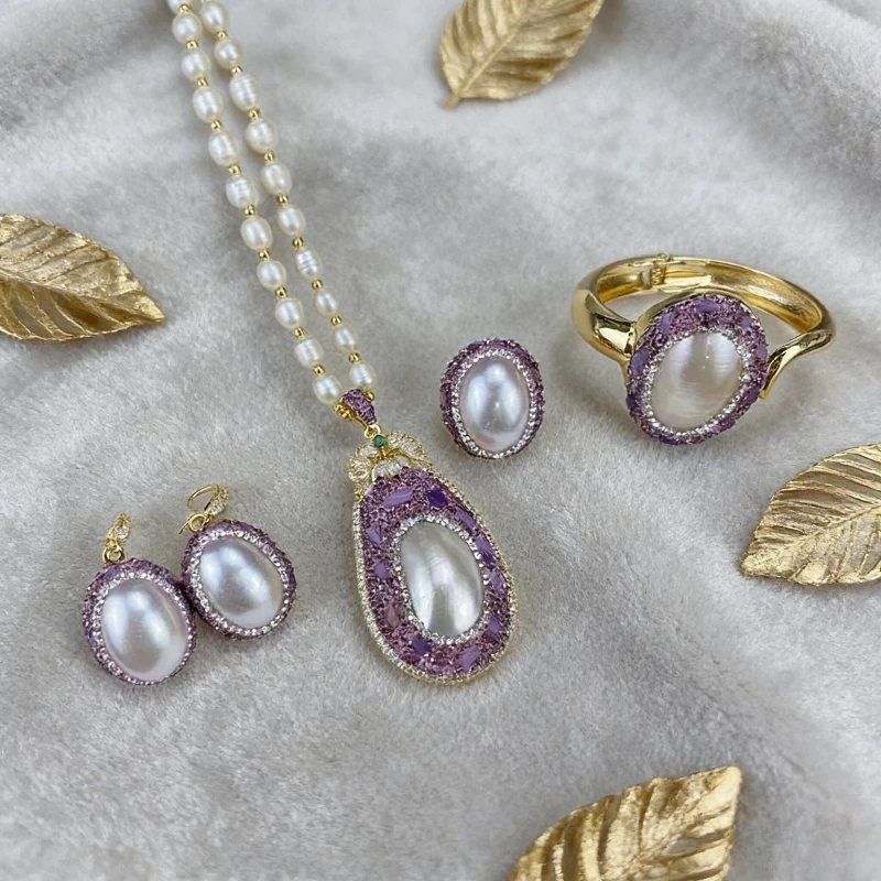 Struggling with Self-doubt? — Energy Crystal Baroque Set Boosts Confidence!