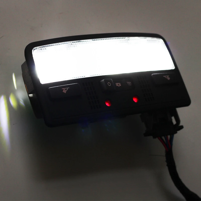 Black 3BD 947 105 2EN 3B7 947 105F 3BD947105 LED white Color Dome Light Interior Reading Lamp for Passat B5 Golf 4 Bora - Image 2