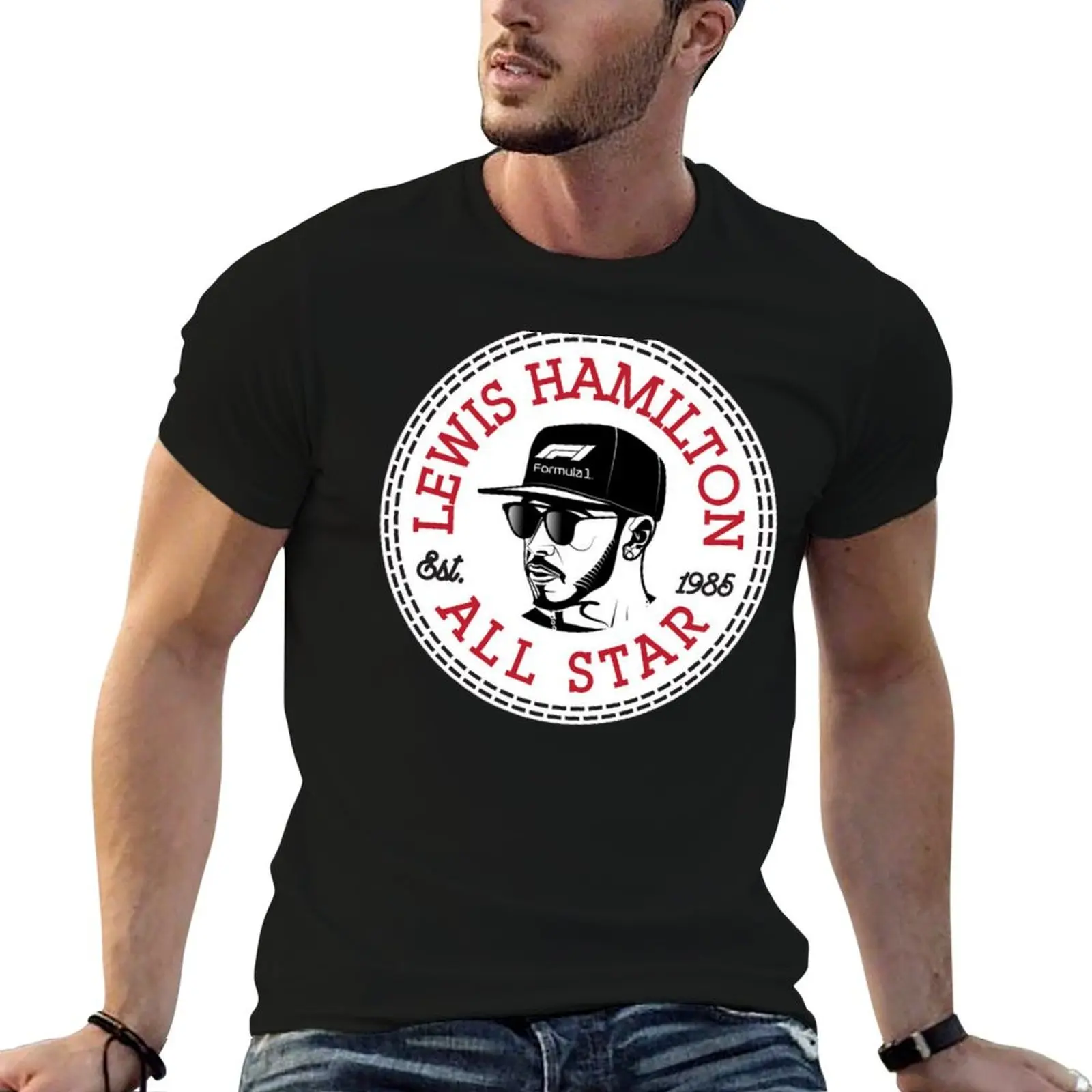 Hamilton T-Shirt Stylish Print Short Sleeve Tee