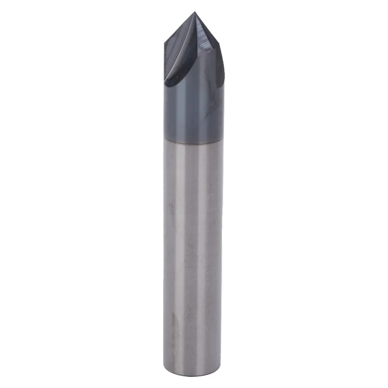 

Chamfer End Mill 3 Flute 90° Tungsten Steel Milling Cutter Bit CNC Polishing Carving ToolD 3&4&6 X 90° X 50L