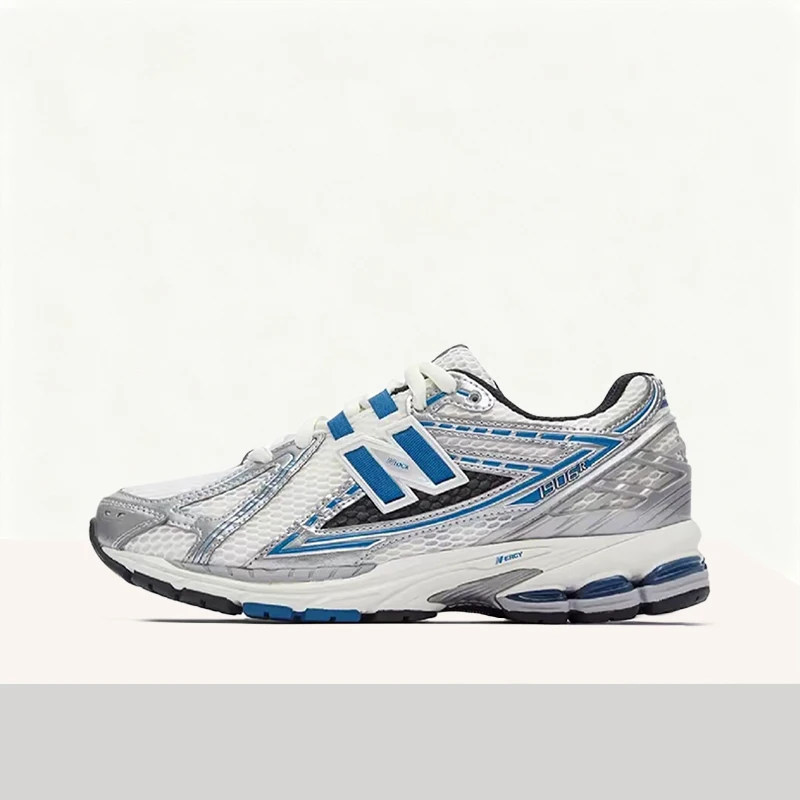 New Balance NB1906R Unisex White/Blue Mesh Low-Top Runners – Stylish Versatile Breathable Sole & Comfortable Fit M1906REB