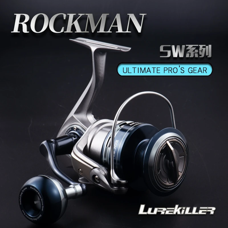 Lurekiller New Full Metal Spinning Jigging Reel Rockman SW3000XG
