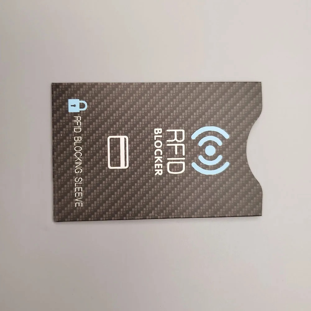 Protection anti-vol pour carte de crédit RFID, 1 pièce, étui pour carte bancaire, nouveauté