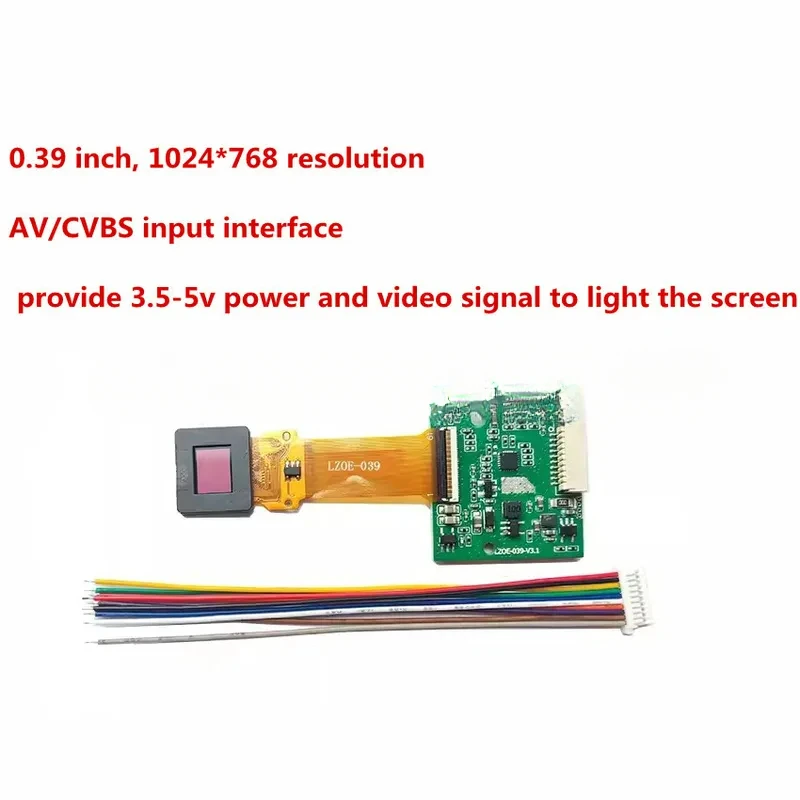 

Thermal Imaging NightTelescope Viewfinder 0.39 Inch Microdisplay -Up-Mounted Display 1920*1080