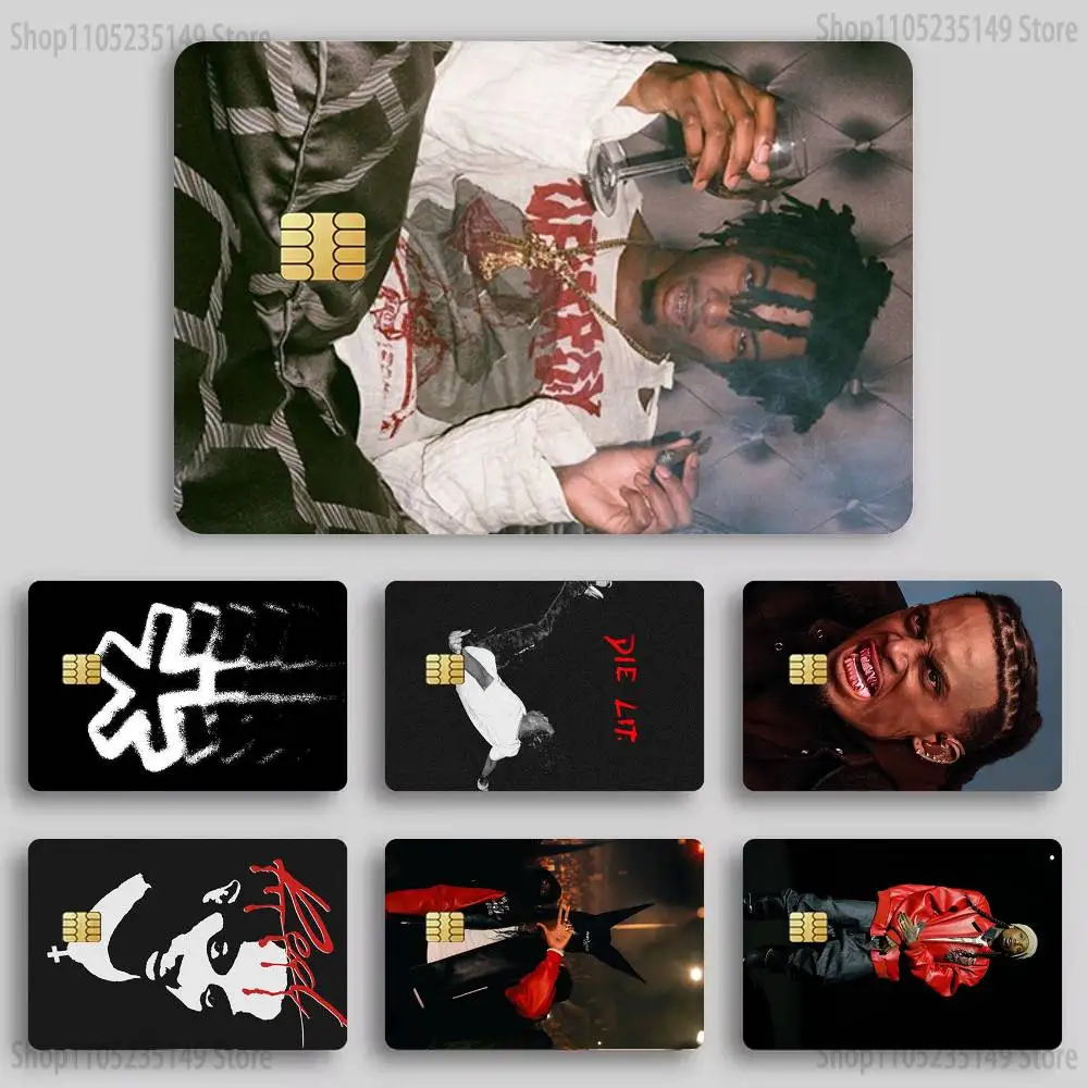 

Playboi Carti Credit Card Skin Stickers for Bank Card Bus Metro Card Sticker Waterproof Women Gift