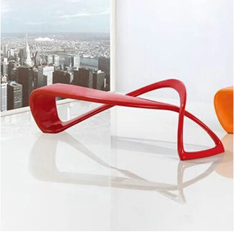 Shopping mall resting benches, modelling dragonfly streamer fiberglass bench chairs, waiting in public places