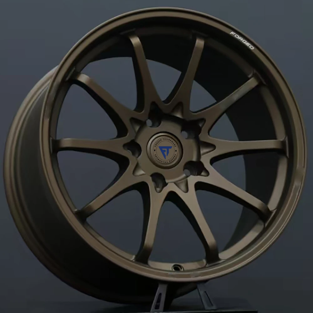 

Customized Bronze Monoblock Forged One Piece 17x10J 18x10.5J 18x9.5 Wheel for CE28N Civic Subaru
