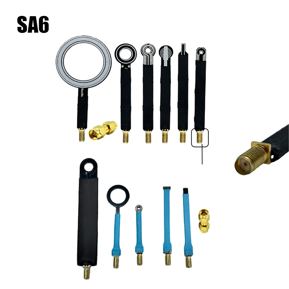 

SA6 HT03 9KHz-3GHz HT08 9KHz-7GHz Near Field Probe Kit EMI EMC RE CE Test Locate Interference Work on Receivers SA6 HTOOL