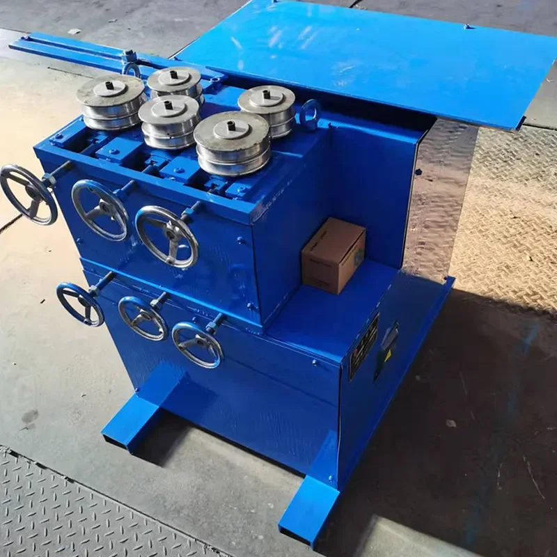 Square tube circular tube automatic circling machine, vertical horizontal rounding machine, dining table chair five-wheel