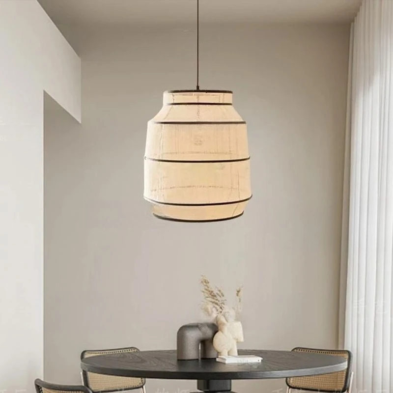 

Japanese rattan retro wabi restaurant box lamp hotel hot pot living room bedroom study tea room bed and breakfast