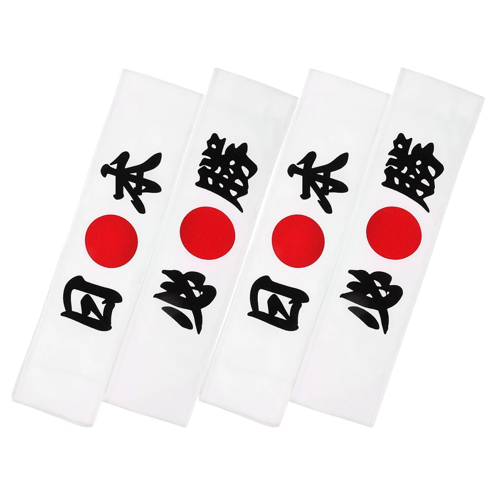 

8 Pcs Japanese Chef's Hair Belt Japanese-style Bandana Dragon Headband Bandanas for Men Man