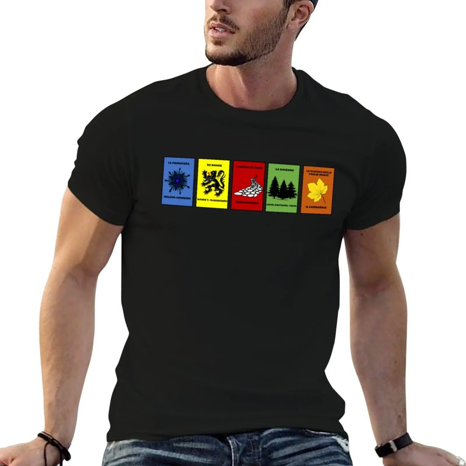 The 5 Cycling T-Shirt t shirt men 100% cotton luxury brand essential t shirt men t shirt cotton 100% T-shirt