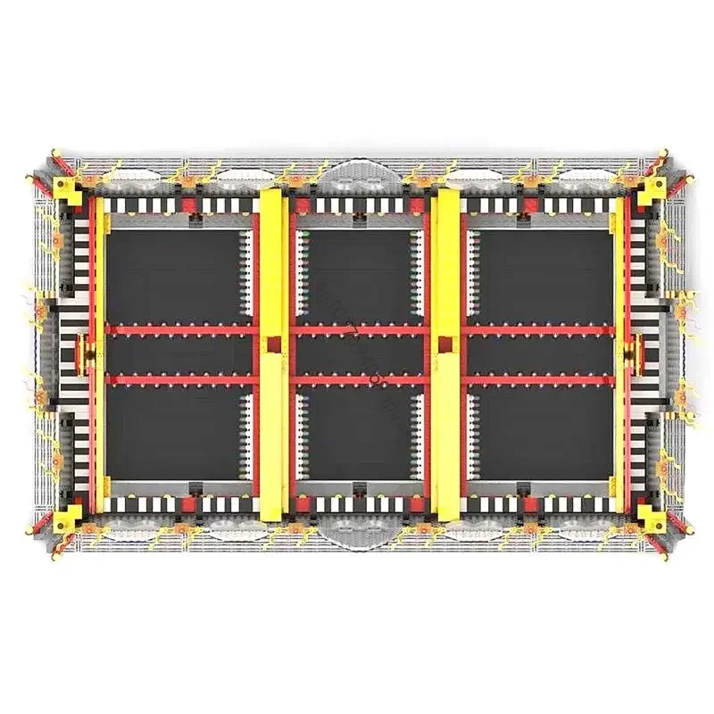 ชุดตัวต่อโมเดลสกู๊ตเตอร์แบบโมดูลาร์ 7232 ชิ้น รุ่นขายดี ฉากถนนเมือง ของเล่นเด็ก สร้างสรรค์ ไอเดีย DIY ของขวัญวันเกิด