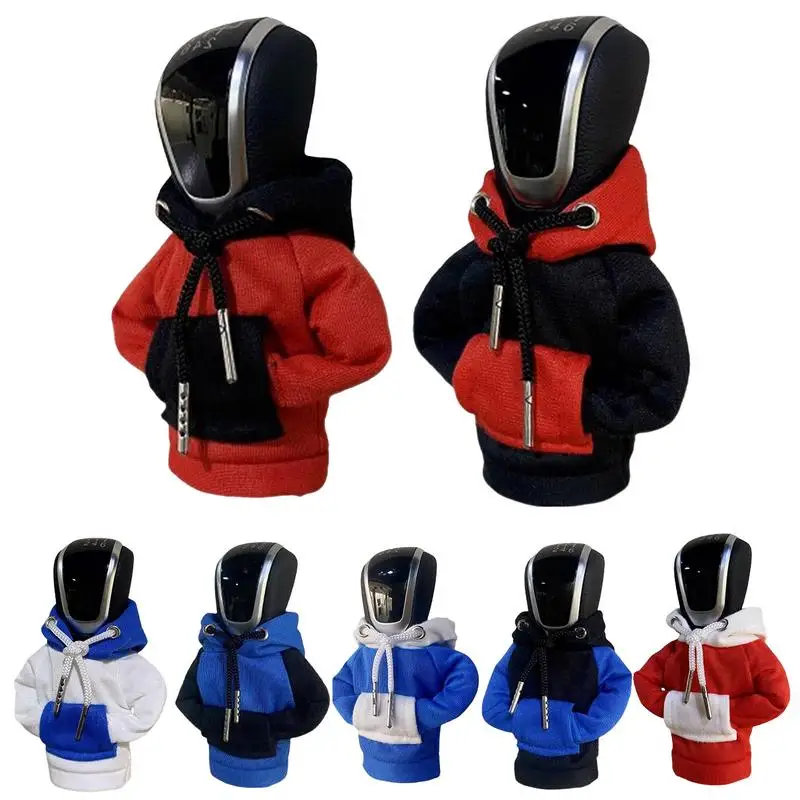 Hoodie Automatic Manual Shift Protector Automotive Handbrake Cover With Drawstring High Quality Material Decoration