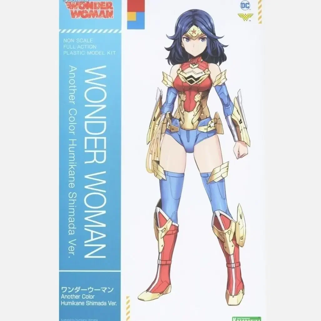 KOTOBUKIYA Anime CG014 FAG MEGAMI DEVICE WONDER WOMAN Another Color Humikane Shimada Ver. Action Figures Model Toys In Stock