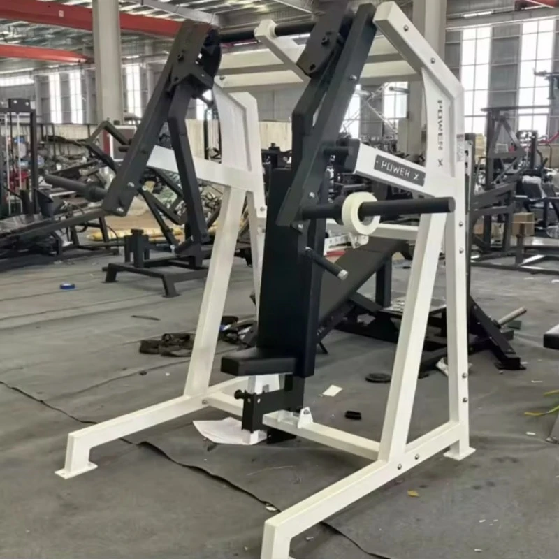 High Quality Commercial Anti-Slip Footplate Plate-Loaded Professional Free Weight RELOADED LEVER ROW Machine with Ergonomic Grip