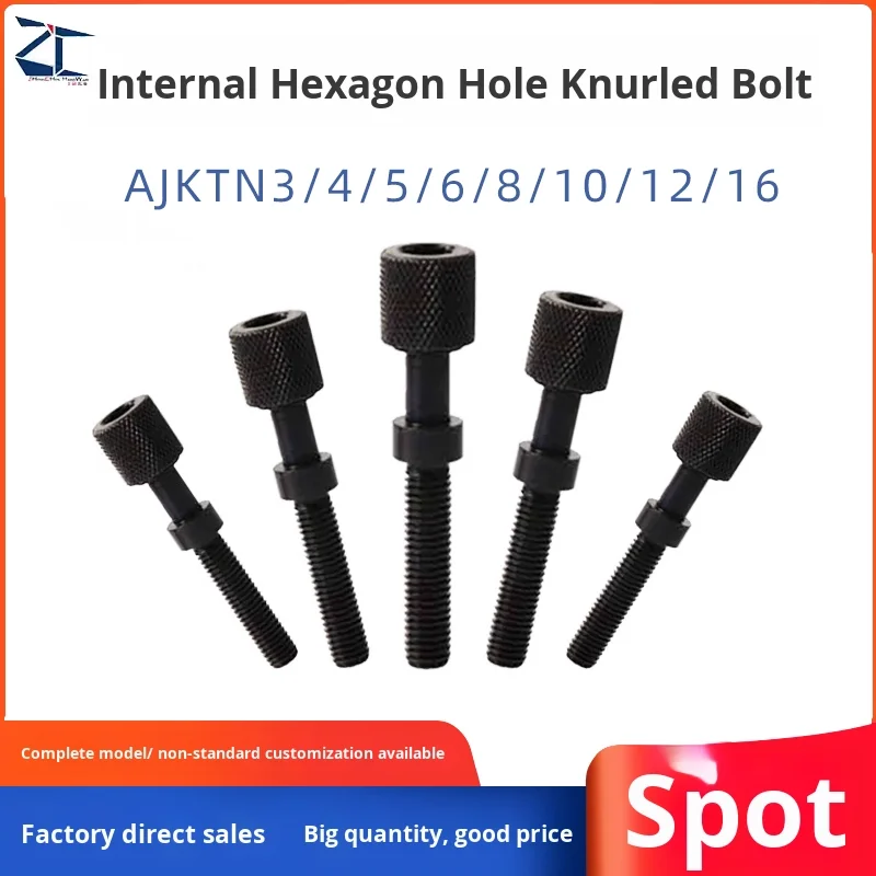 AJKTN Hexagonal Knurled Adjustment Bolt Best Price Knob Type for Easy Fine Tuning in Mechanical Applications