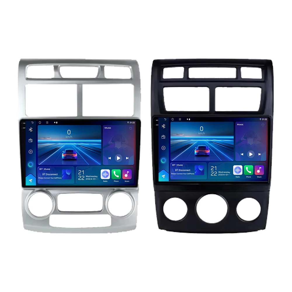 Radio samochodowe do Kia Sportage 2 2007 2008 2009 Odtwarzacz multimedialny Android 15 Carplay Auto Stereo GPS DVD Head Unit 4G WIFI NO 2DIN — 2