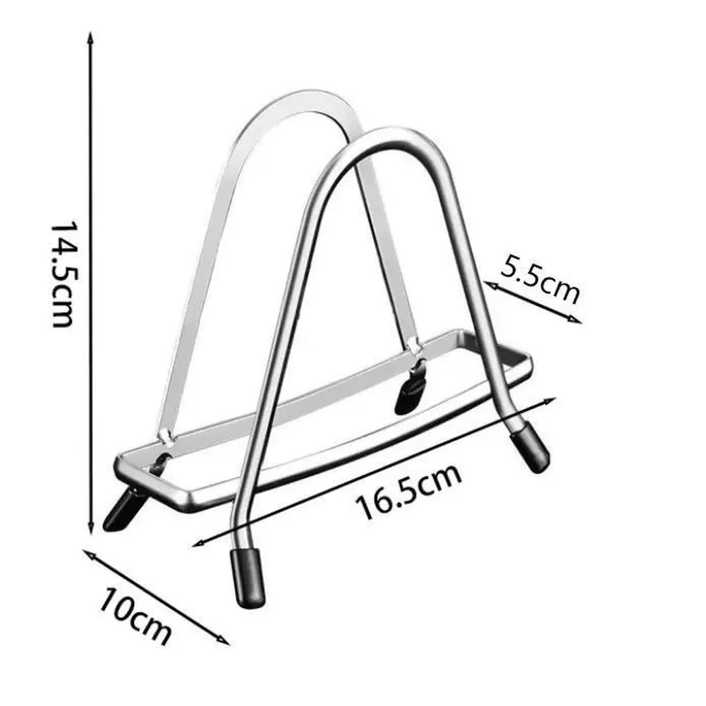 Stainless Steel Rack for Cutting Boards 16.5 x 10 x 14.5 cm 5.5 cm Spacing Compatible with Standard Board Sizes