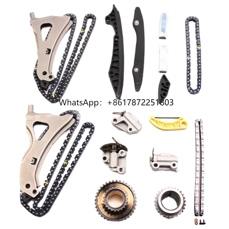 

M278 Engine Timing Chain Kit VVT Sprockets Timing Chain Kit Camshaft Adjuster for Mercedes Benz E500 GL450 4.7L V8 M278 CLS E500
