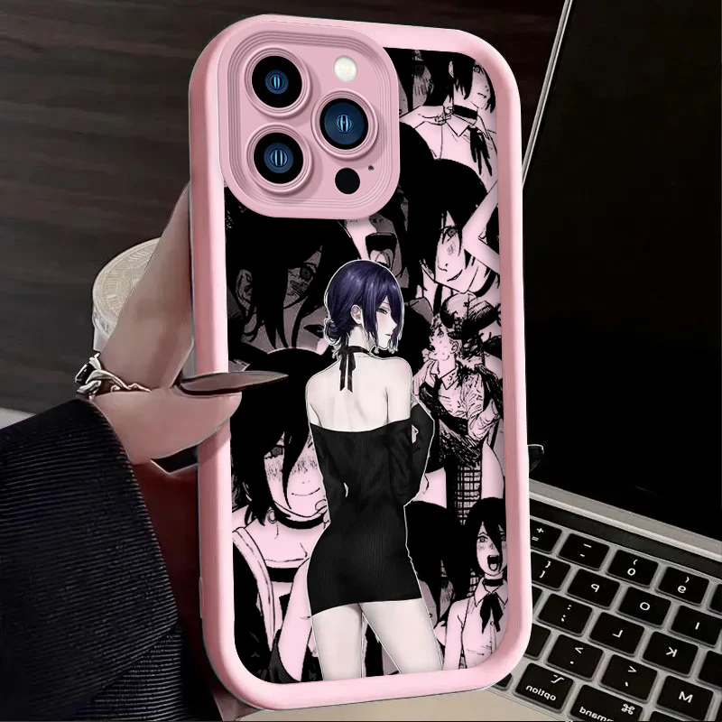 حافظة لهاتف آيفون 17 Air 16 16E 15 14 13 12 11 Pro Max X XS X S Max XR SE 2020 SE4 7 8 غطاء سيليكون #4