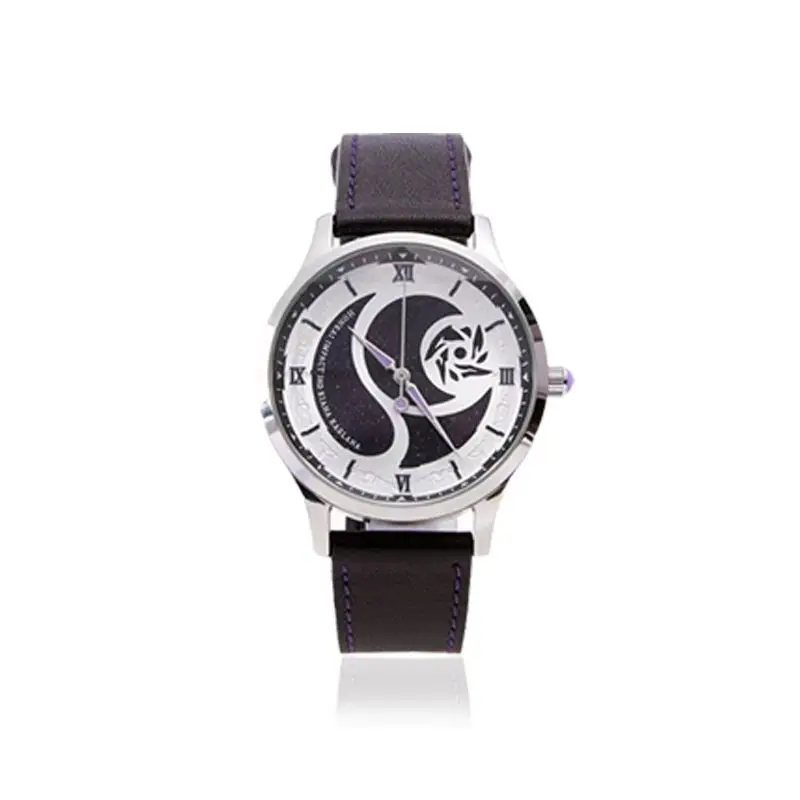 Anime Honkai Impact 3 Wrist Watch Kiana Kaslana Mechanical Watch Time Runner PU Band Gravel Light Wristwatch For Kid Gift