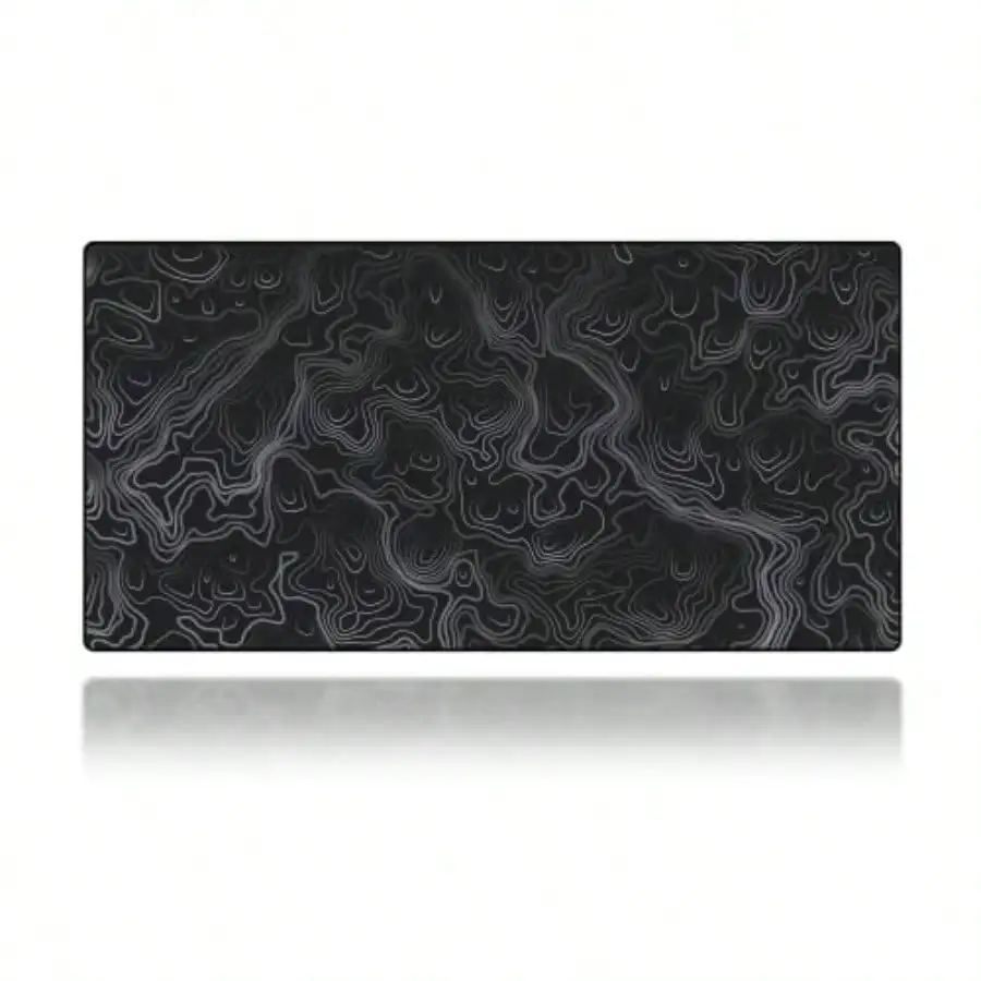 - Gaming Mouse Pad - 36 x 17 Inches - 4mm Thick with Stitched Edges Non-Slip Rubber Base Premium Cloth Mousepad Desk Mat for