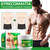 Men's Breast Firming Massage Cream Burn Chest Fat Reduce Gynecomastia Tightening Chest Body Muscle Shaping Creams 다이어트