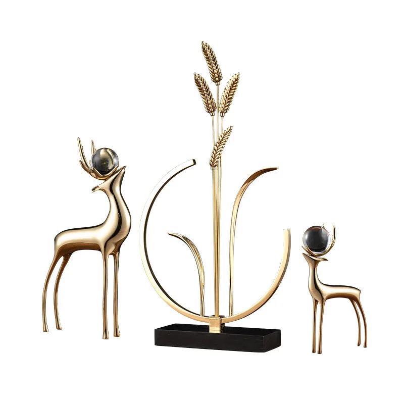 

Brass, wheat ears, ornaments, marble, bases, home furnishings, decorations, tables