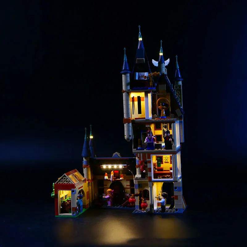مجموعة إضاءة LED لبرج الفلك LEGO 75969 مصباح ديكور لعبة ذاتية الصنع هدية (لا تشمل مجموعات الطوب لبنات البناء مجموعات النموذج)