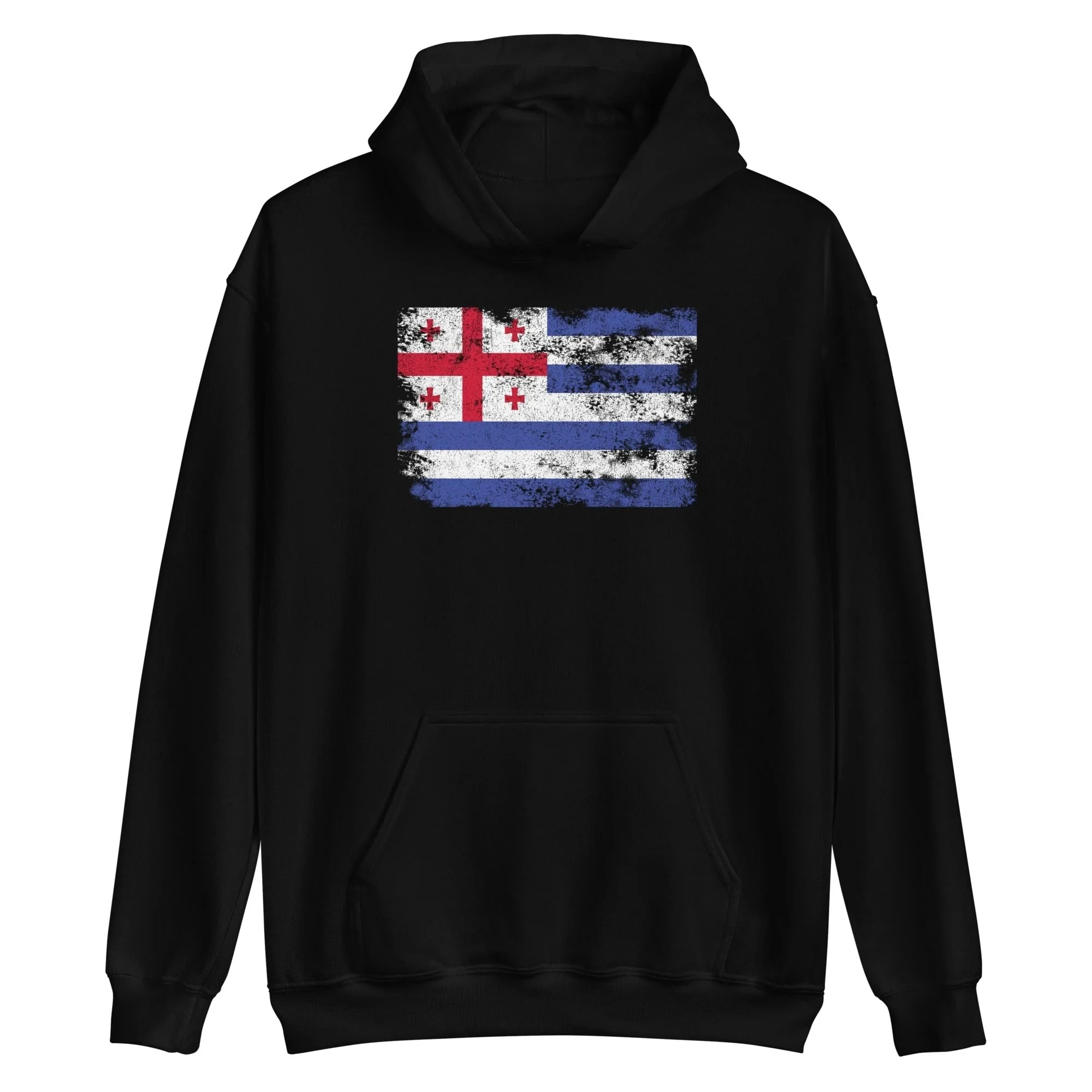 

Ajaria Flag Hoodie Men's and Women's Long Sleeve Sweatshirt Pullover Vintage Hip Hop Streetwear Sportswear Y2k Tops Men Clothing