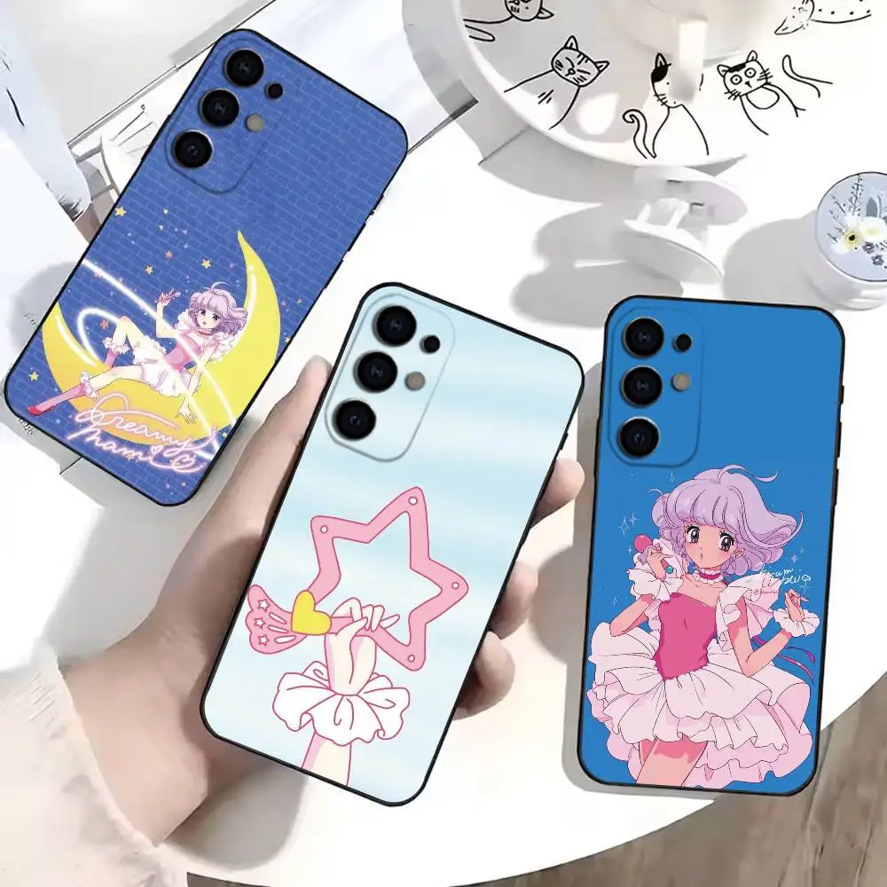 M-Magical Angel Creamy M-Mami Phone Case For Samsung S26,S25,S24,S23,S22,S21,S30,Ultra,Plus,Fe,Soft Silicone Black Cover