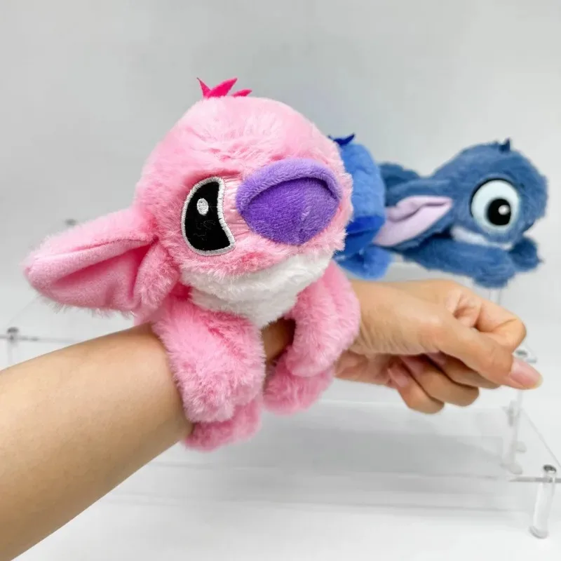 لطيف غرزة ألعاب من القطيفة متعة الكرتون غرزة صفعة سوار الوردي الأزرق الأزرق الداكن أنماط هدية عيد ميلاد لعب الأطفال الفتيات الفتيان #5