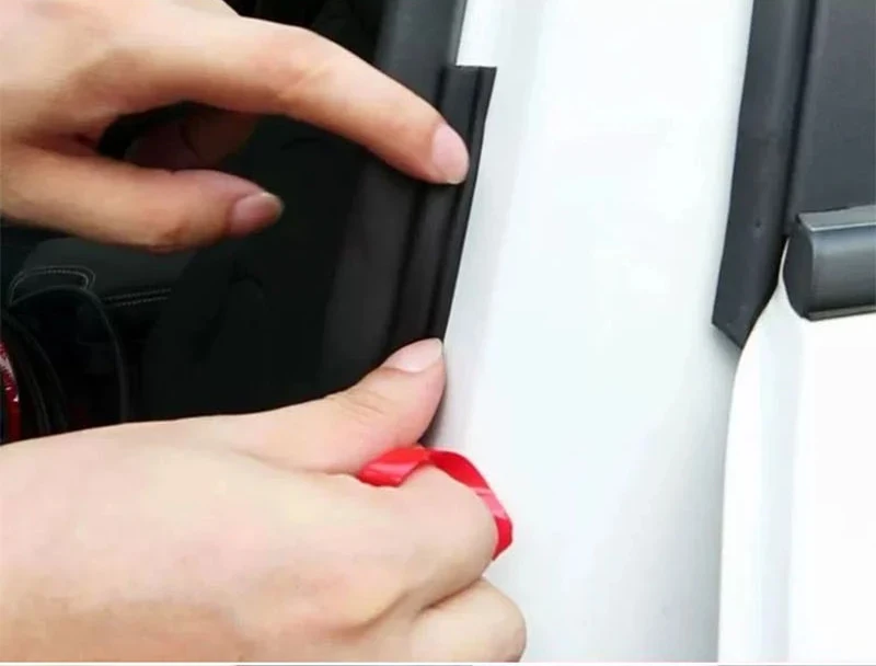 Auto Tür Doppel Dichtung Streifen Auto Schutz Dichtung Streifen Auto Gummi Dichtung für Auto L-typ Noise Dichtung Streifen schalldämmung – Detail 12