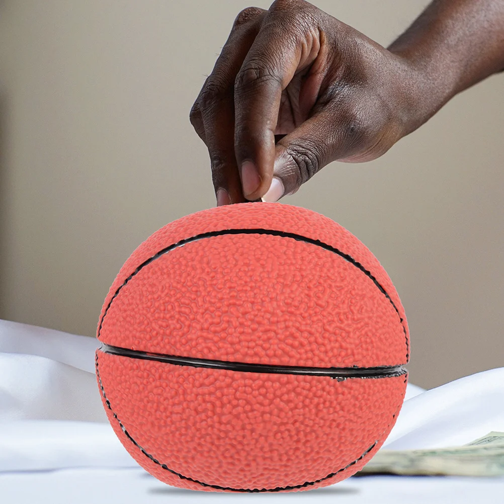 Basketbal Spaarpot Vinyl Hoge Kwaliteit Draagbare Geldbesparende Doos Grote Capaciteit Munt Bank Jongens Kinderen Meisjes Woondecoratie