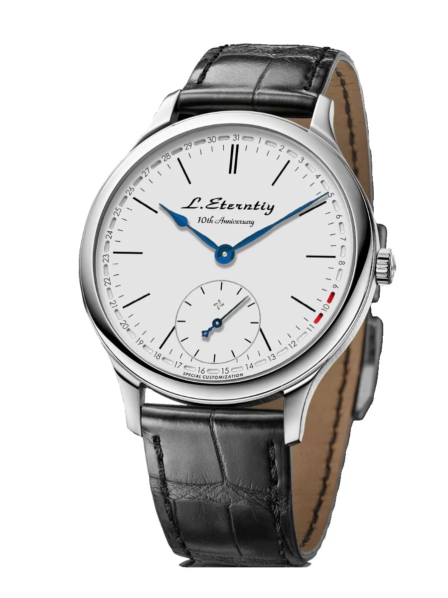 Itanati Business Simple Small Three-Pin Matrix Calendar Automatic Long Power Mechanical Watch