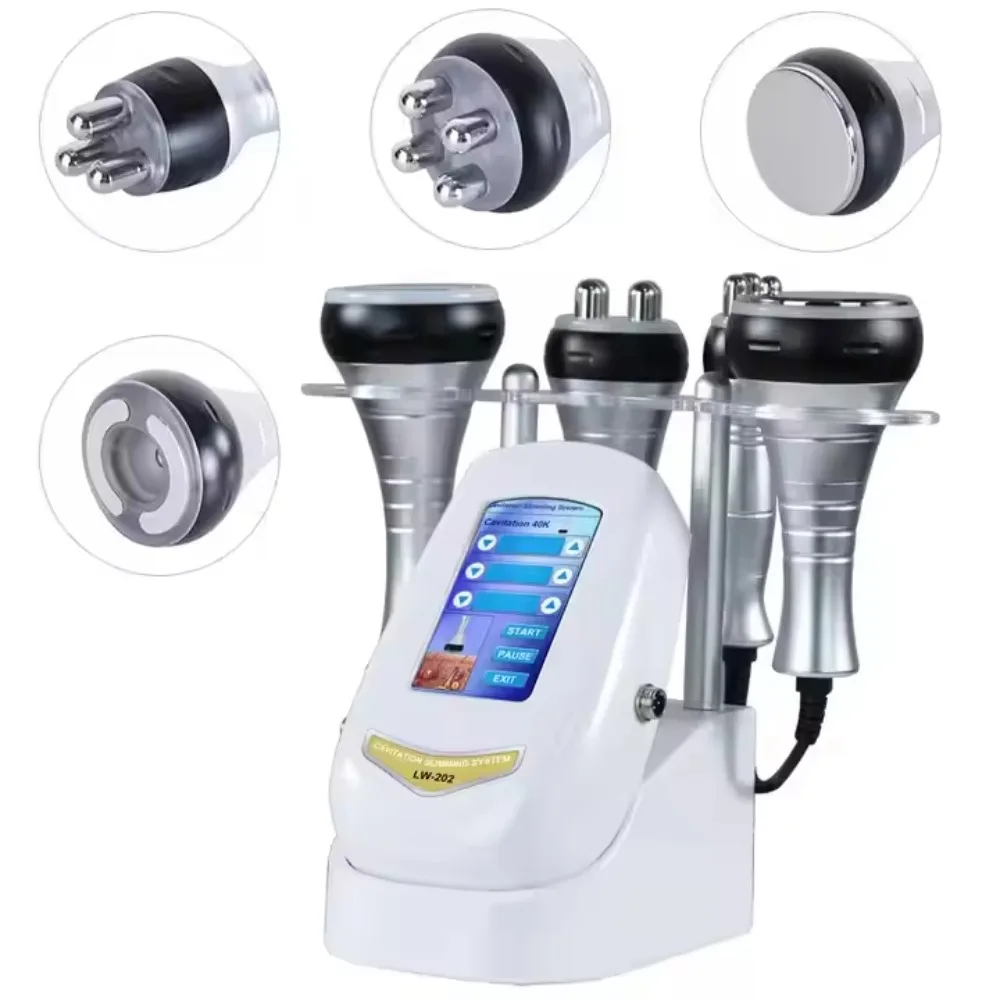 

40K Ultrasonic Cavitation Body Facial Radiofrequencia Massage Weight Loss Machine Body Shaping Slimming Fat Burn Homeuse Device