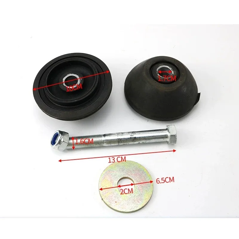 for Loader Forklift Rubber Shock Absorber Pad  Engine Transmission Radiator Cab Buffer Pad