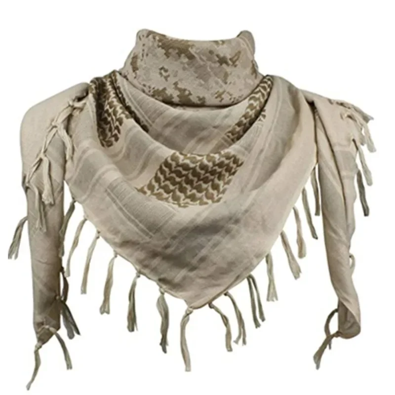 Women Scarf Bandana, Palestinian Kerchief Shawl Neck,  Tactical Men's Scarf Keffiyeh Palestine Shemagh Neckwarmer Shemag