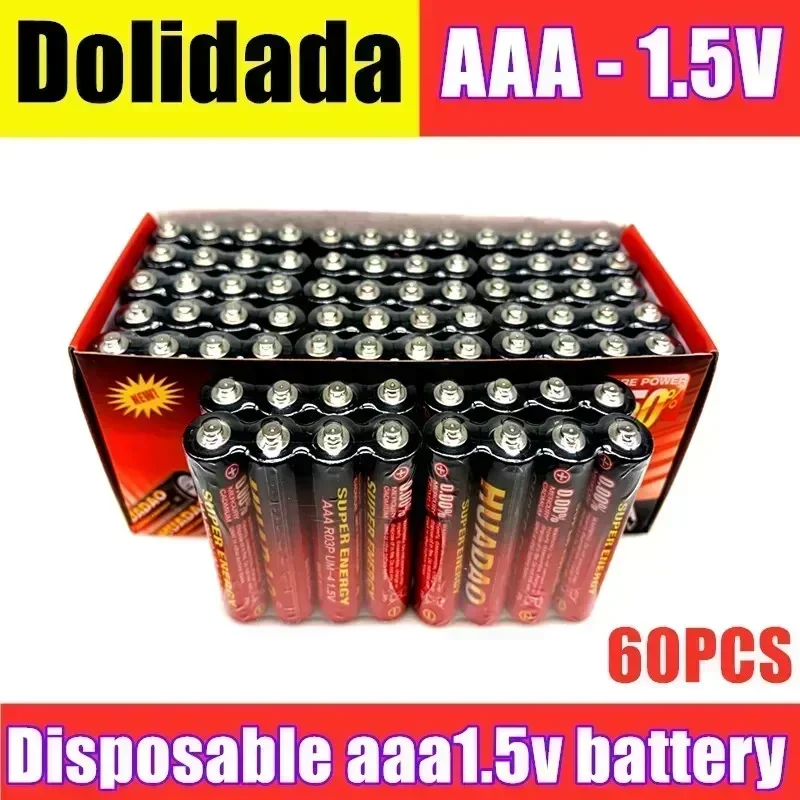 Disposable battery1.5v Battery AAA Carbon Batteries Safe Strong explosion-proof 1.5 Volt AAA Battery UM4 Batery No mercury