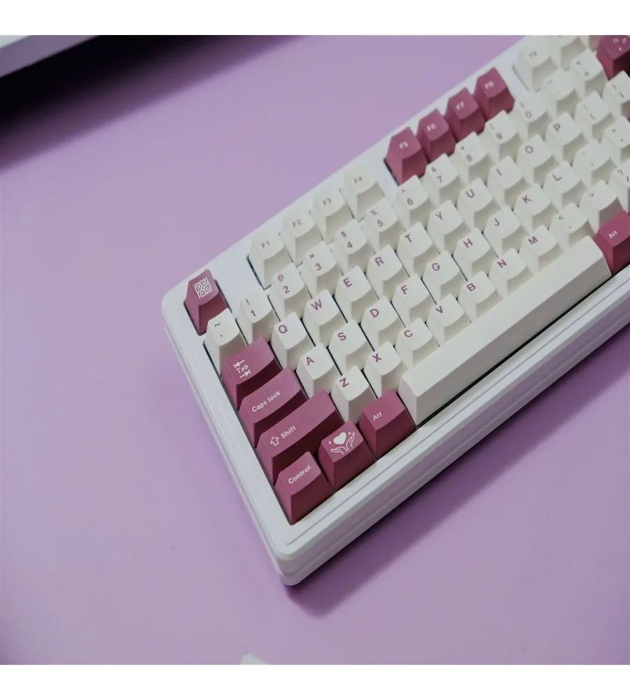 151 key PBT material Original height Five-sided sublimation 75K rain 75 Suitable for mechanical keyboard