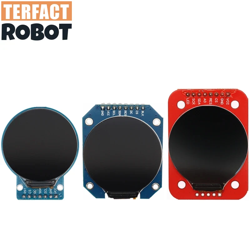 Display TFT Modulo display LCD TFT da 1,28 pollici Rotondo RGB 240*240 GC9A01 Driver 4 fili Interfaccia SPI 240x240 PCB per Arduino