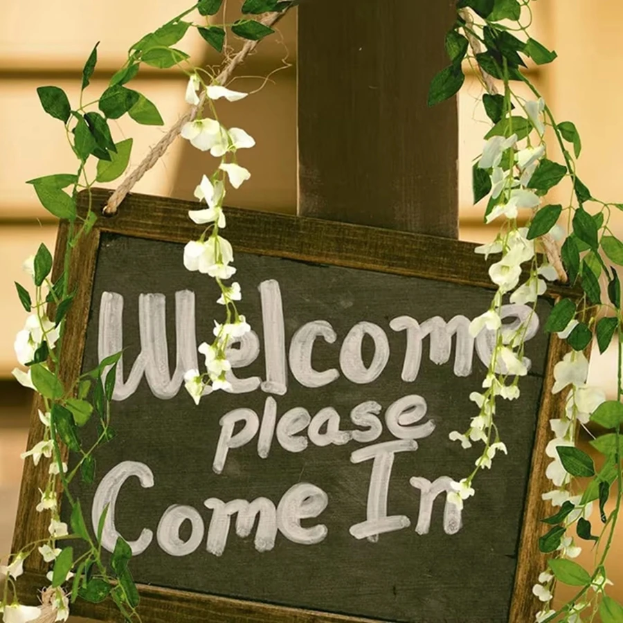 

Artificial Plant Flower Hydrangea Leaf Vine Wedding Decor Fake Plants Wall Arrangement Home Room Accessories Outdoor Arch Gifts