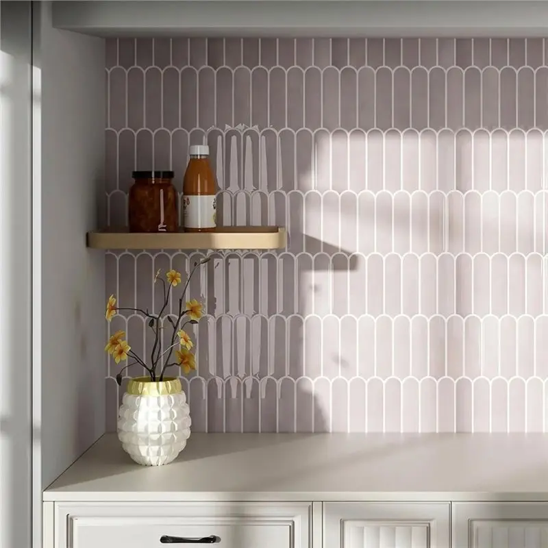 CLCU Backsplash Tiles-Peel And Stick-10 Sheets Of 12 X 12 Inches For Easy Kitchen And Bathroom Remodeling