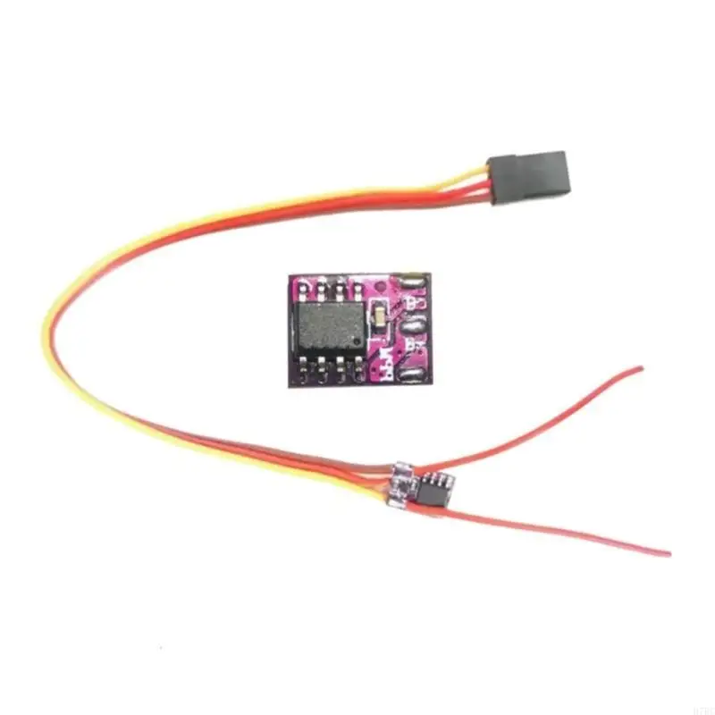 H7BC High Current 1.8A Two Brushed ESC for Small Scale Models Precisions Speed and Direction Adjustment