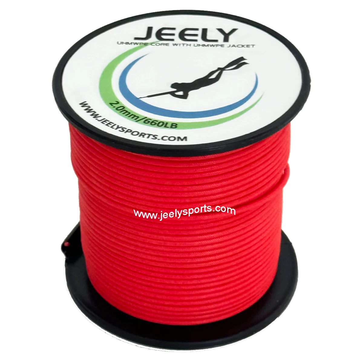 1,8mm, 2mm UHMWPE Doppelt Geflochtene 50m Rolle Speerfischenleine – Detail 2